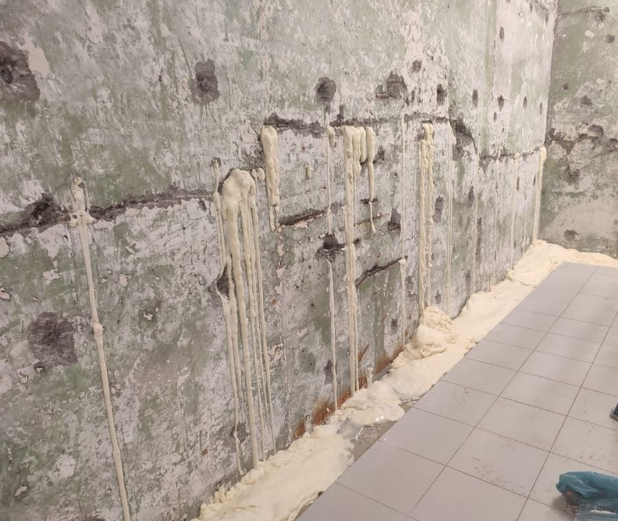 poliuretan-enjeksiyon-su-yalitimi poliüretan enjeksiyon uygulama