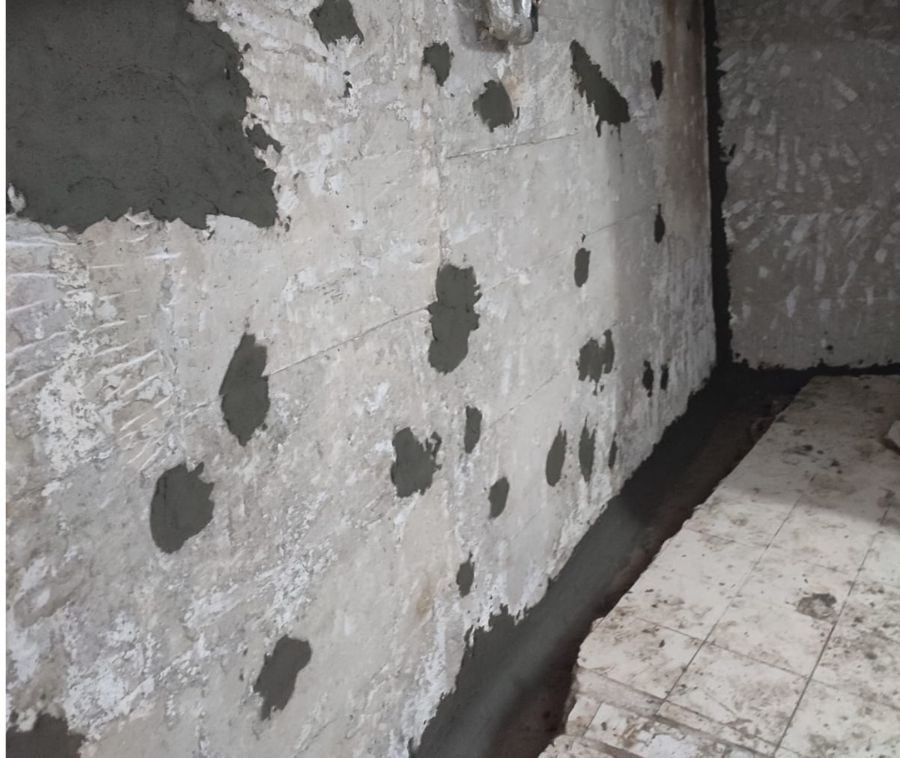 yalitim-hazirlik poliüretan enjeksiyon su yalıtım uygulama sonrası hazırlık